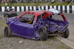 Micro Bangers Wreck Photos